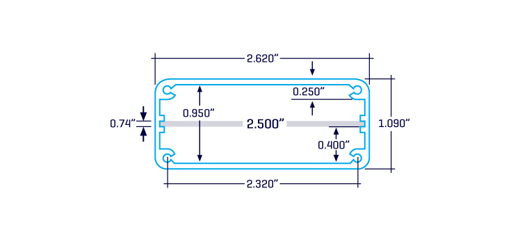 enclosuresandcasesinc.com, enclosures and cases, pcb enclosures, pcb boxes, extruded aluminum cases, extruded aluminum enclosure,